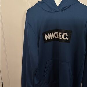 Nike FC Blue Hoodie for Men